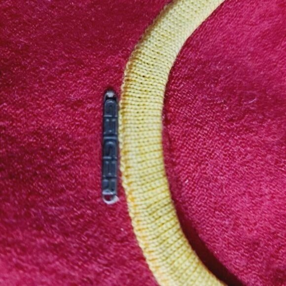 Vintage Geiger Colorblock Colorful Wool Green Red Yellow Jacket - Picture 13 of 16